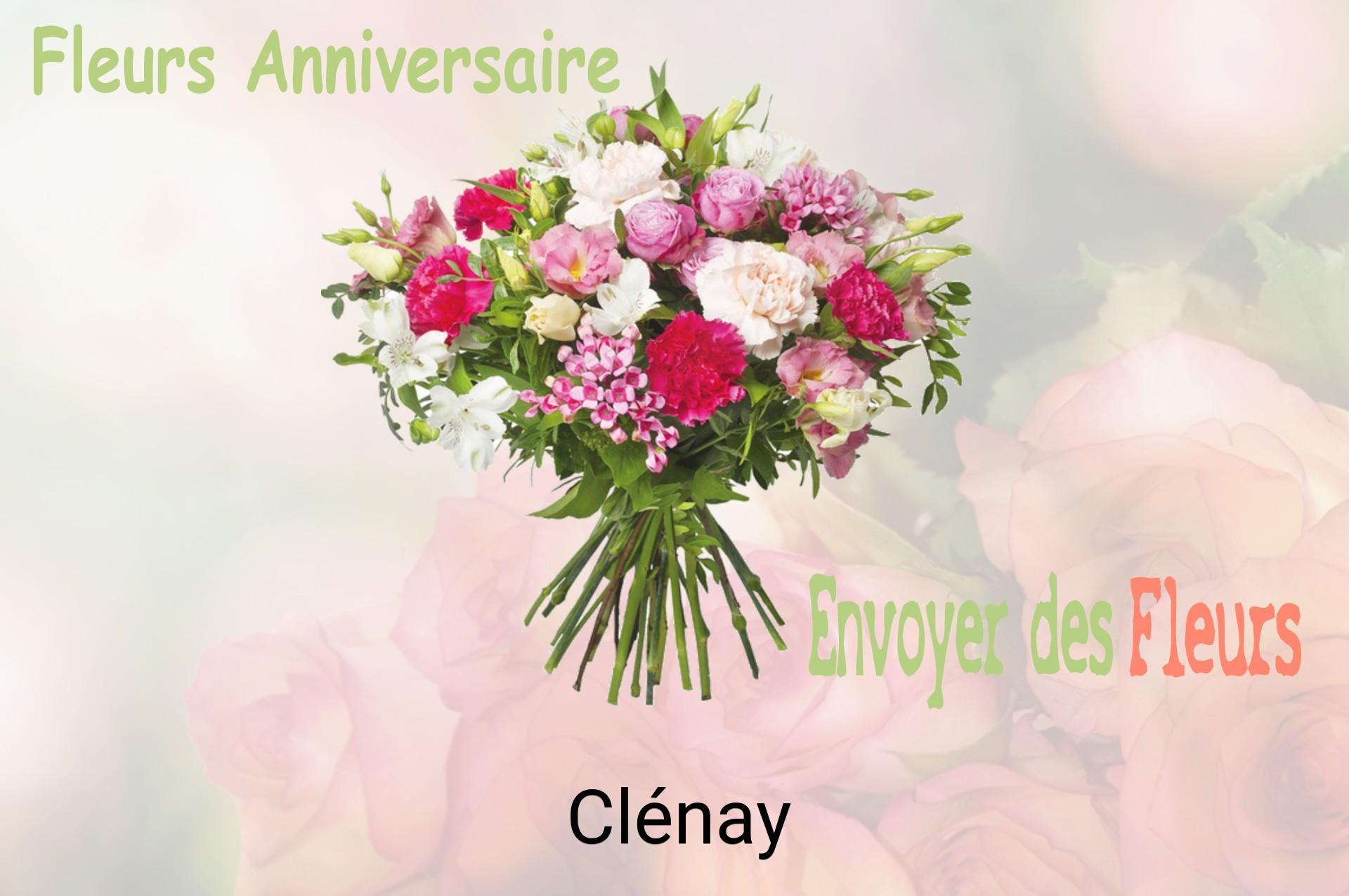 Bouquet de fleurs d’anniversaire livré à Clénay