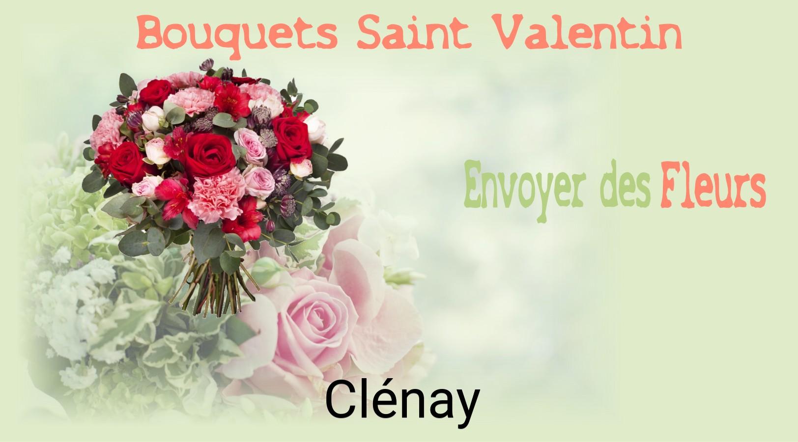 Roses de Saint-Valentin livrées à Clénay